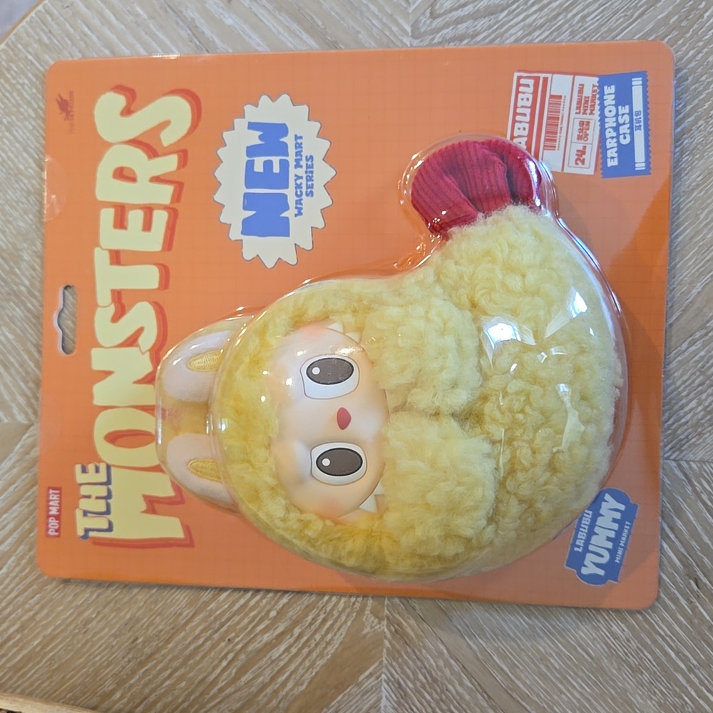 THE MONSTERS Wacky Mart Series - Shrimp Labubu Earphone Case (Sealed, Authentic)